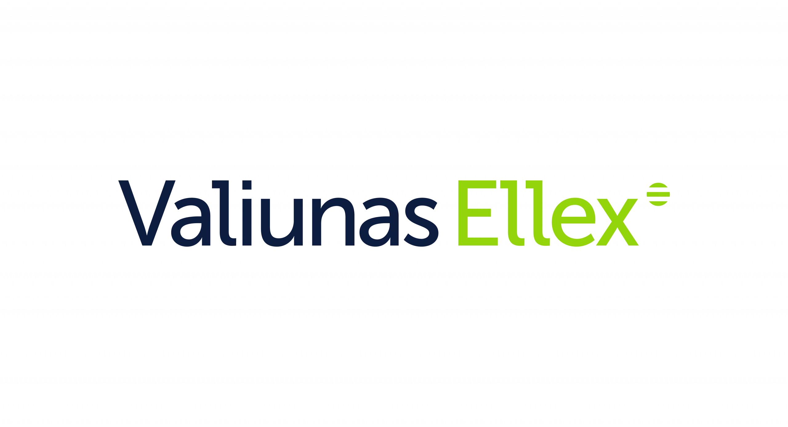 Valiunas Ellex logotype by Peek Creative Limited